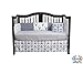 GEENNY 13 Piece Boutique Baby Nursery Crib Bedding Set, Woodland Deer Arrow, Multi-Colors, Crib