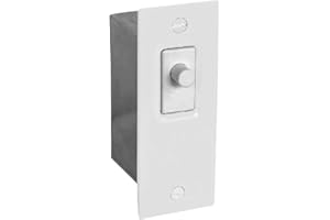 GARVIN 1 Pc, Steel, Powder Coated White Door Jamb Switch Kit For Indoor Use On Sliding Or Hinged Doors