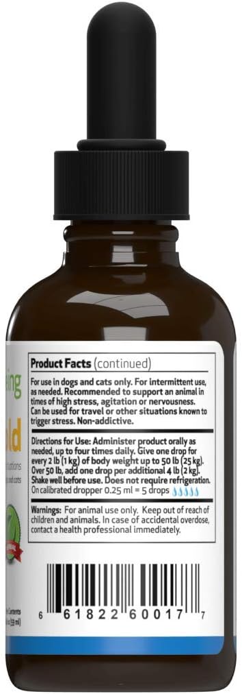 Pet Wellbeing Stress Gold for Cats, Occasional High Stress and Restlessness, Supports Relaxation, Travel, Vet Trips, Skullcap - Image 4