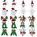 LCLHB Christmas Element Ribbon Hair Bows Barrettes For Babies Girls Women Children 2 inch -3 inch
