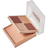 I'M MEME Mini 2-in-1 Palette - Multi Cube 07 Deep Chocolate mousse | Portable, Versatile, 4 Eye-shadows and 1 Blush, Soft Touch, Suitable For Daily Blending, Long Lasting, Pearly Finish, 0.27 Oz