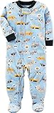 Carter's Boys' 12M-4T Doggie Fleece Pajamas Blue 24 Months