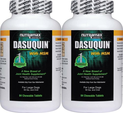 Nutramax Dasuquin Chewable Tablets w/ MSM Large Dogs 168ct (2 x 84ct)