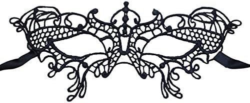 Nati Women's Lace Masquerade Mask Color Black