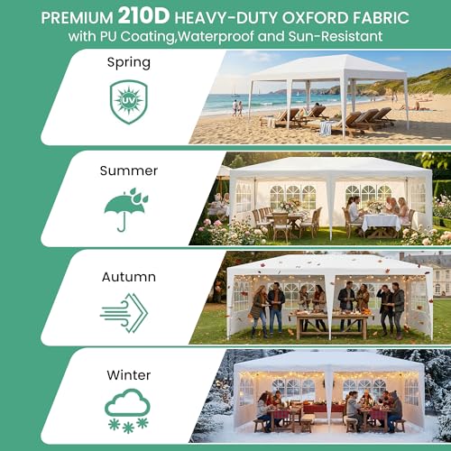 DOINUO 10x20 Upgrade Pop Up Canopy Tent Review: Large Commercial Shelter with Sidewalls image 21