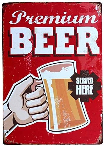 Sandin 20x30cm Vintage Metal Tin Wall Sign Plaque Poster for Cafe Bar Pub Coffee #1 1