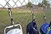 Gorilla Fence Hooks - for Baseball/Softball Equipment, Bat Bags, Tennis Bags, Water Bottle, Ect. (2 Pack)