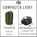 TNH Outdoors Sleeping Bag âÂÂ Mummy Lightweight Portable, Waterproof, Comfort with Compression Sack âÂÂ Great for 3 âÂÂ 4 Season Camping Warm in Winter, Travelling, Hiking, Adult Outdoors Gear