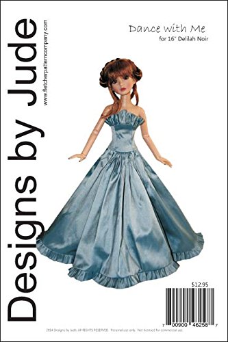 Dance with Me Pattern for 16" Delilah Noir Dolls Ashton Drake
