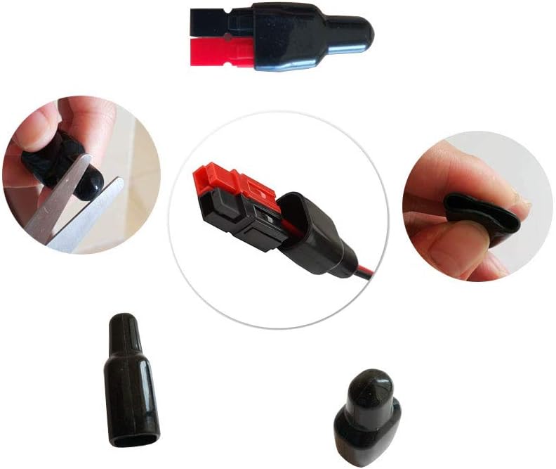 20 Pair 30AMP Quick Disconnect Battery Terminals - Red Black Power Connectors