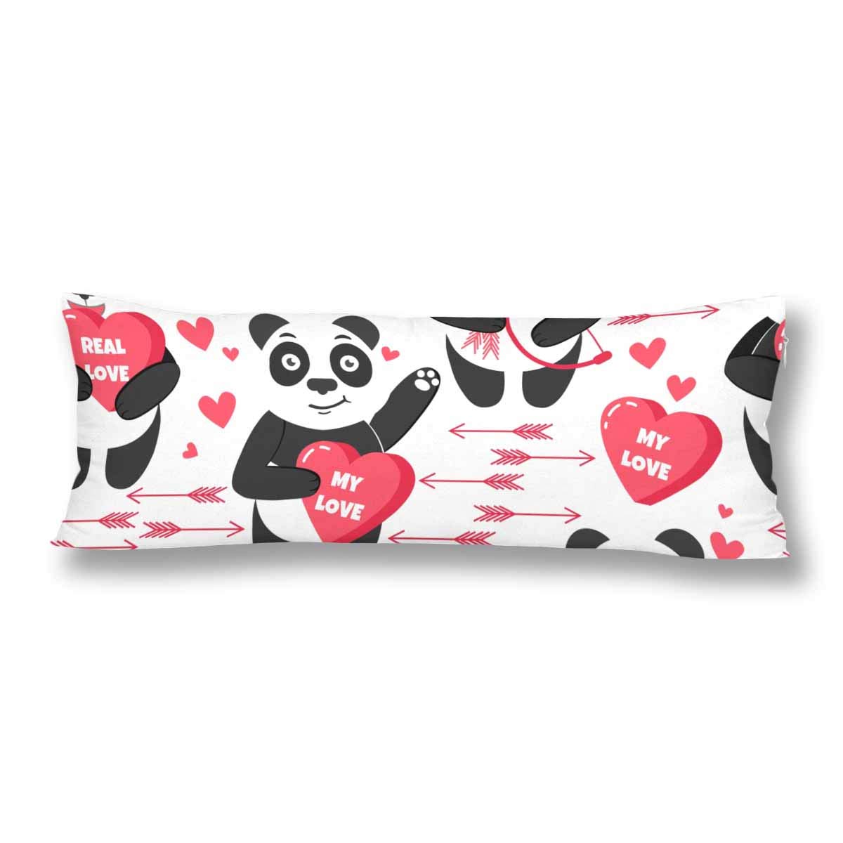 Amazon Com Interestprint Funny Panda Cute Animal Arrow And Hearts