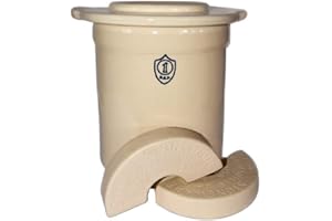 OHIO STONEWARE Stoneware Crock 1gal Set