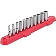CRAFTSMAN Socket Set, Metric, 1/4" Drive, 6 Pt., 11Piece (CMMT12051)