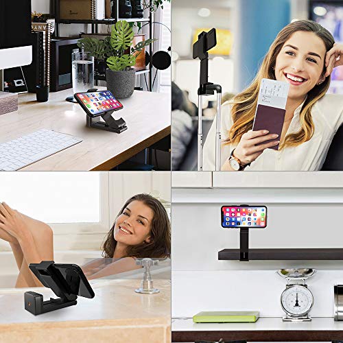 image for Universal Mount Phone Stand, Gozheec 360 Degree Rotating Cell Phone Ho
