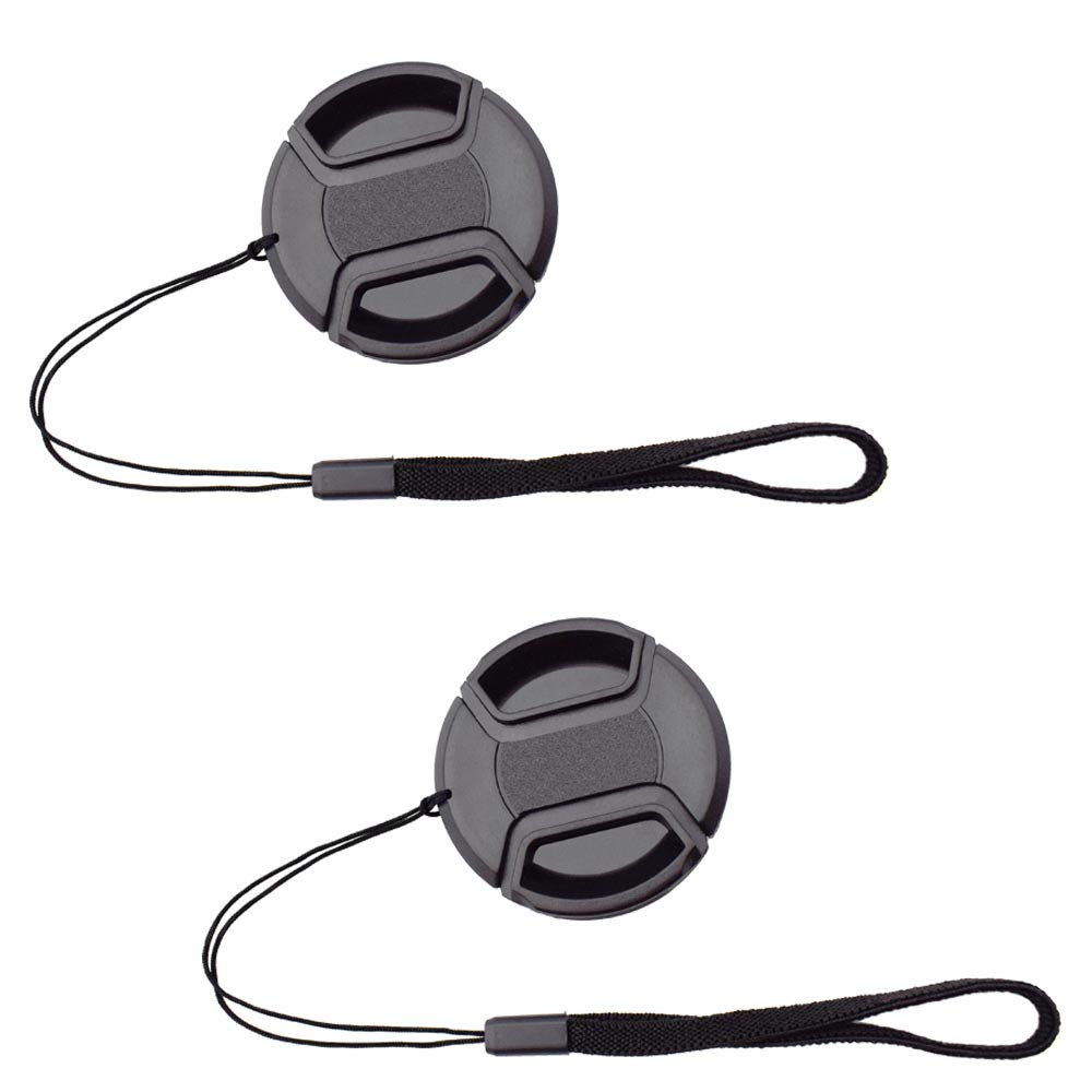 ULBTER 49mm Lens Cap Cover with Keeper for Sony E-Mount FE 50mm f/1.8,E 55-210mm f/4.5-6.3 Lens,E 35mm f/1.8,E 20mm f/2.8 Lens for Sony Alpha a6500 a6400 a6300 a6000