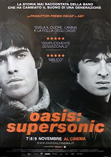 Oasis Poster - Supersonic Cinema Poster (28"x39")