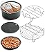 Air Fryer Accessories for Cosori Ninja and Philips, Set of 5, Fit all 3.7QT - 5.3QT - 5.8QT