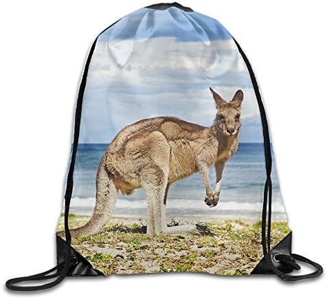 Men &amp; Women Kangaroo Lightweight Waterproof Folding School Teamsport Formation Tote Storage Gym Sack Gym Drawstring Bags Sackpack Use