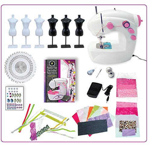AMAV Fashion Time The Little Seamstress Craft Educational Sewing Kit - DIY Make Your Own Fashion