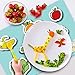 Sweet Baby Carrot Disposable Placemats For Kids Of All Ages For Sanitary Meals & Snacks, 60 Counts (3 Packs of 20 Pieces Each) Adhesive Bottom Safe & BPA Free Fun Table Topper