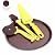 N J Z Y Pizza Making Kit 4-Piece Pizza Pro Set