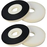4 Pcs 9" Discs Backup Pads Compatible with Porter Cable 7800 Drywall Sander | Fits Most 9" Discs Sanding Tools, Foam Backed for Durability and Reusable Disc Use, Easy Replace, Hook-and-loop Backing
