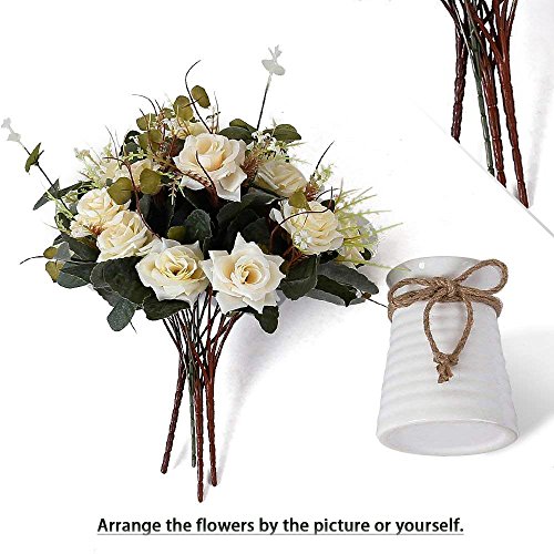 5 YILIYAJIA+Artificial+Bouquets+Decoration+Champagne