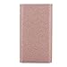 Galaxy S8 Plus Case, LONTECT Bling Glitter PU Leather 7 Card Slots Wallet Case Handbag with Detachable Magnetic Back Case & Metal Chain for Samsung Galaxy S8 Plus - Rose Gold