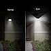 24 LED Wireless Outdoor Security Lights w/ 3LEDs on Sides- Extra Wide Coverage- Eco Friendly Motion Activated Light- IP65 Waterproof Body- Bright Exterior Flood Lighting (Black)