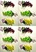 DIY Tool Supply Set of 12 Faux Artificial Grapes! 12 Bunches in 3 Red, Yellow, Green!