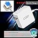 Qyd 45w notebook charger for magsafe-1-l tip-macbook-air 11 13 mc965 a1369 a1470 a1237 a1304 a1374 a1370 mc503 mc504 mc505 mc506 mc966 mc968 mc969 5.9ft laptop-power-ac-adapter-cord-cable