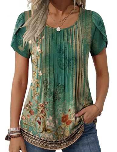 Zeagoo Floral Summer Tops