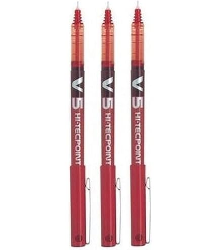 Amazon.com: Pilot BX V5 Black Hi-Tecpoint Extra Fine Rollerball