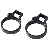 LENZ Charger Lock, 2-Pack for J1772 to Tesla Charging Adapter, Prevent Unplugging at Public Charging Stations, Compatible with Tesla Model X, Y, 3, S, Cybertruck with J1772 Adapter