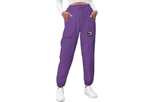 SANGTREE Girls & Women's Waterproof Outdoor Casual Cargo Jogger Pants