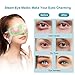 16 Packs Steam Eye Mask for Dry Eyes- Disposable Moist Heating Compress Pads for Sleeping, Relief Eye Fatiguethumb 4