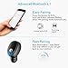 Bcway Bluetooth Earbuds, Smallest Wireless Invisible Headphones with Mic for Hands-free Call Mini V4.1 Bluetooth Car Headset for iPhone X 8 and Android Smart Phones(1 Pcs)