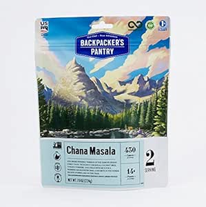 Backpacker S Pantry Chana Masala 2 Servings Per Pouch Freeze