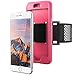 I BLASON LLC iPhone 7 Plus Armband, iPhone 8 Plus Armband, SUPCASE Easy Fitting Sport Running Armband Case with Premium Flexible Case Combo for Apple iPhone 7 Plus 2016 / iPhone 8 Plus 2017 (Pink)
