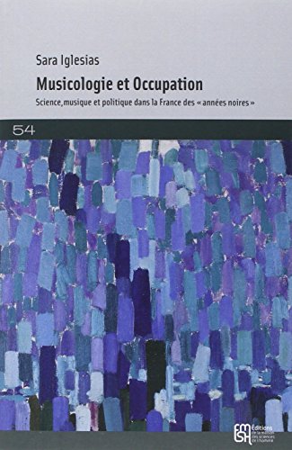 Musicologie et Occupation