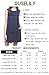 AUSELILY Women's Casual Loose Swing Basic Cotton Tunic Dresses Tank Dresses M, Black