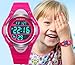 MSVEW Kids Digital Watch - Girls Sports Waterproof Watch,Wrist Watches with Alarm Stopwatch for Youth Childrens