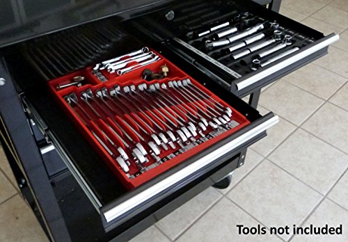 1 Tool+Sorter+Wrench+Organizer+Red