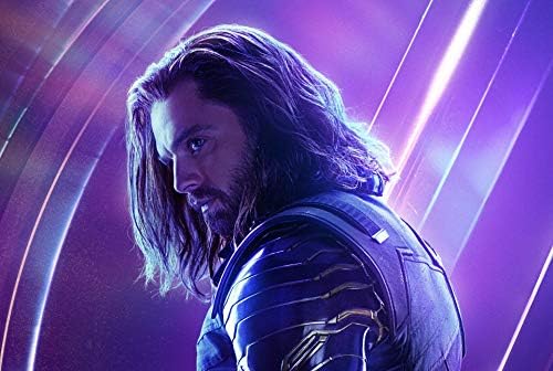 Bucky Barnes In Avengers Infinity War New Poster Wall Art Canvas