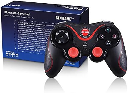 GEN GAME Wireless Bluetooth Game Controller Rechargeable Gamepad Support for Android/ Windows/Smart Box/Smart TV with Android Platform 4.0 or Above