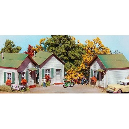 Bar Mills HO Scale Kit Laser-Cut Cabins At Collard's Creek
