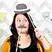 Big Dot of Happiness Dashing Little Man Mustache Party - Photo Booth Props Kit - 20 Count
