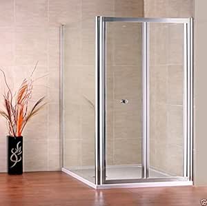 700 x 700 mm mampara de ducha pantalla de cristal puerta del cubículo
