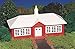 Bachmann Trains - PLASTICVILLE U.S.A. BUILDINGS – CLASSIC KITS - SCHOOL HOUSE - HO Scale