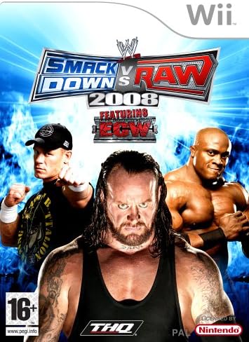 Smackdown Vs Raw 08 Wii Amazon Co Uk Pc Video Games